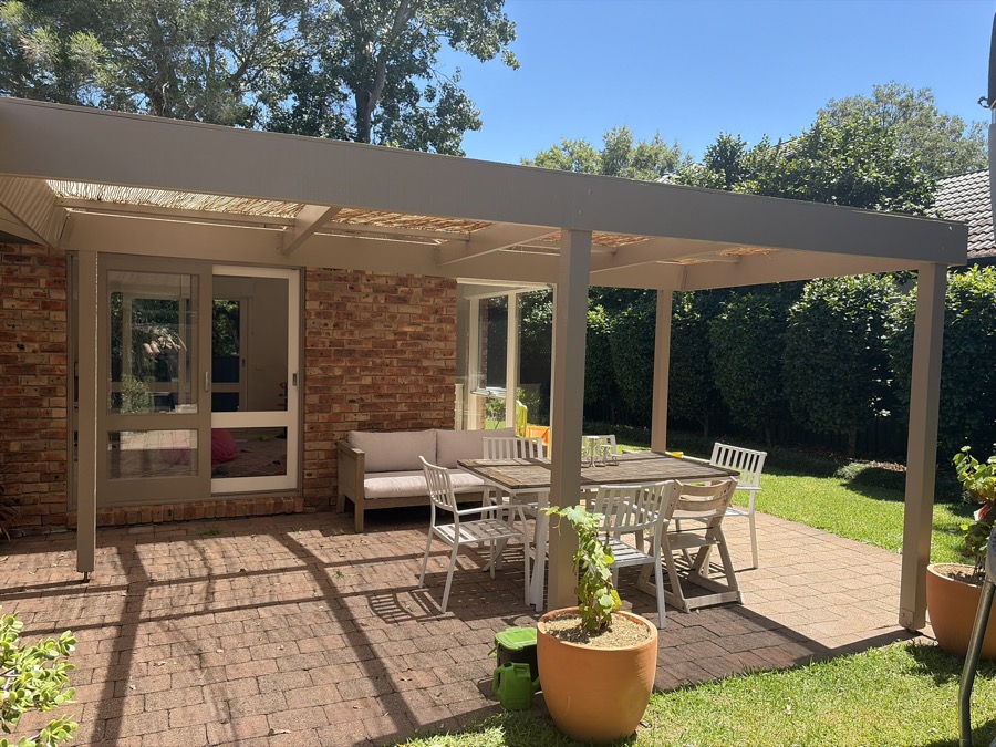 New pergola and outdoor entertaining area — Northern Beaches